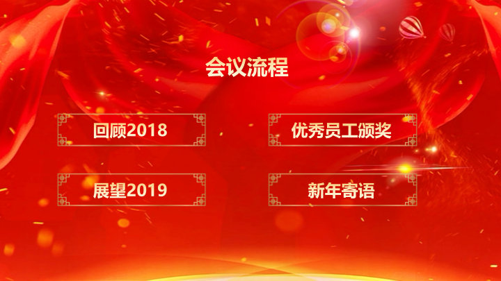 红金大气年会颁奖典礼PPT模板 - 公司盛典年终总结PowerPoint 红金大气年会颁奖典礼PPT模板 - 公司盛典年终总结PowerPoint
