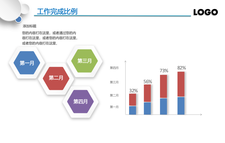 蓝白简约商务年终总结PPT模板 - 大气工作汇报PowerPoint 蓝白简约商务年终总结PPT模板 - 大气工作汇报PowerPoint